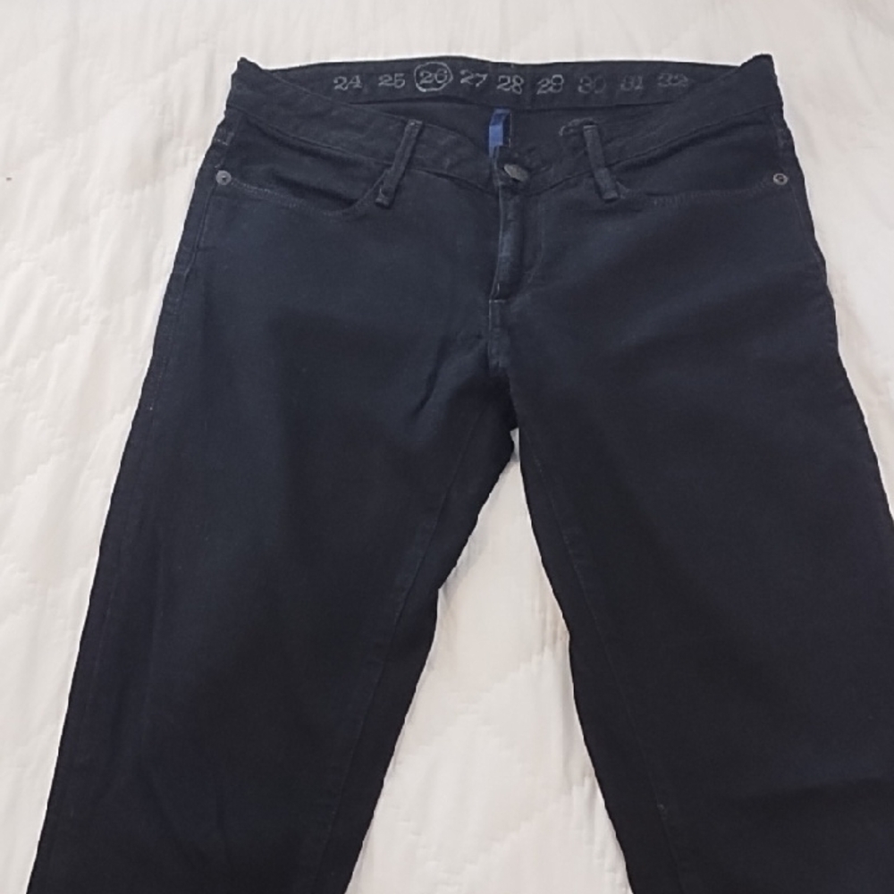 Earnest Sewn Dark Blue Women's Straight LegJeans